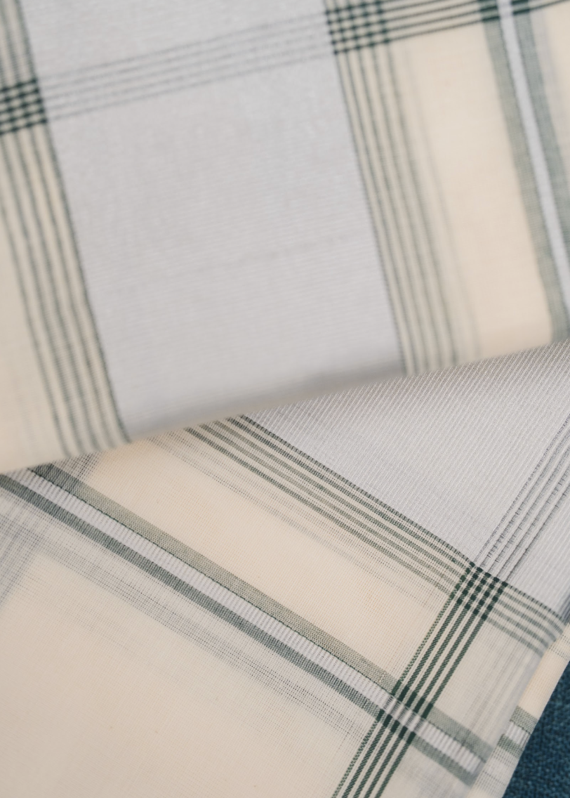 Set & Mundu - Green Check